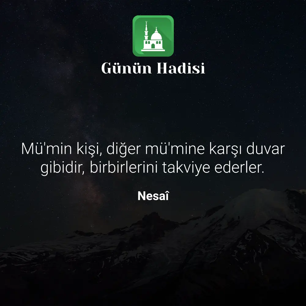 Günün Hadisi