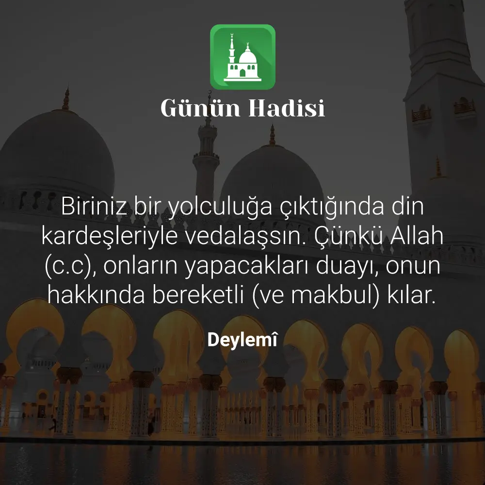 Günün Hadisi