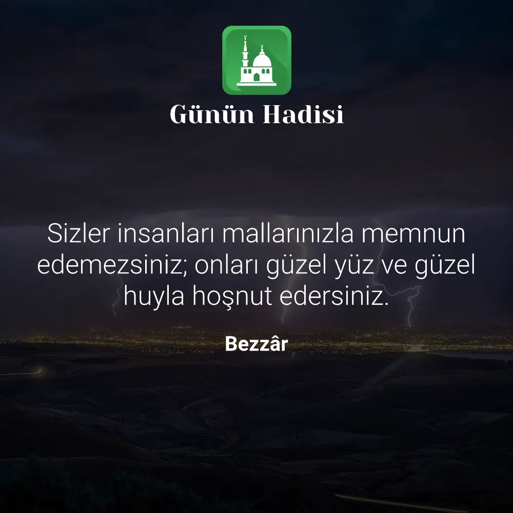 Günün Hadisi
