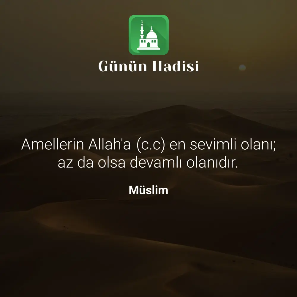 Günün Hadisi