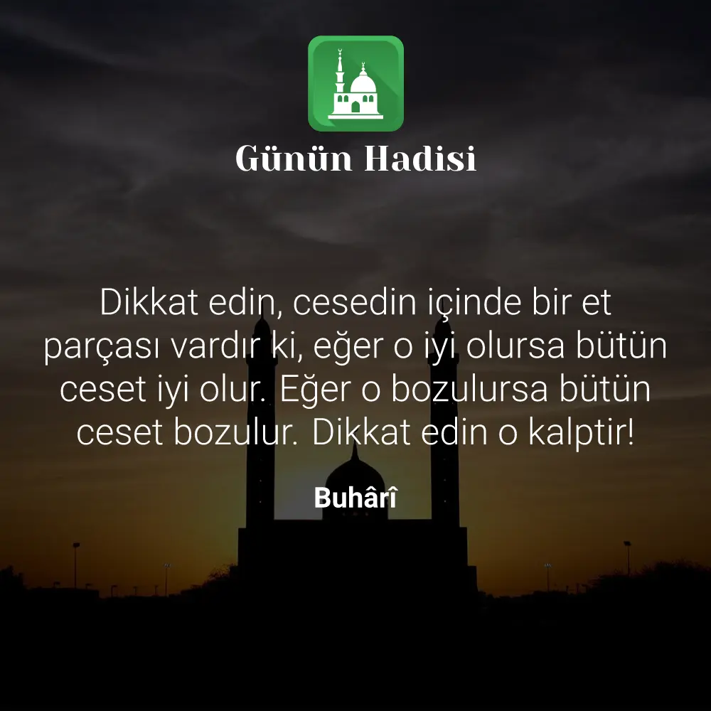 Günün Hadisi