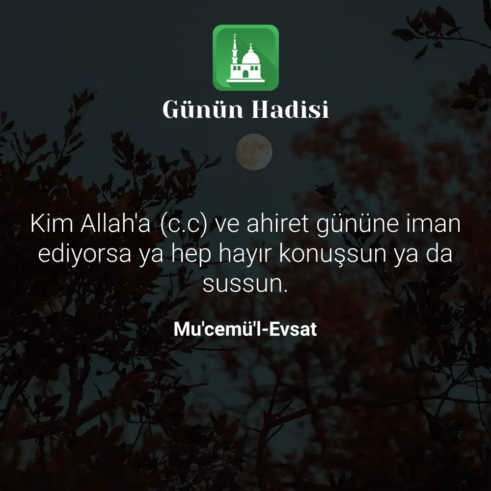 Günün Hadisi