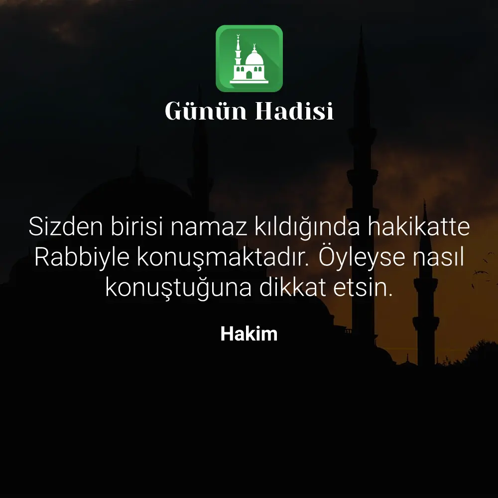 Günün Hadisi