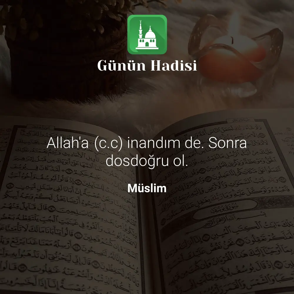 Günün Hadisi
