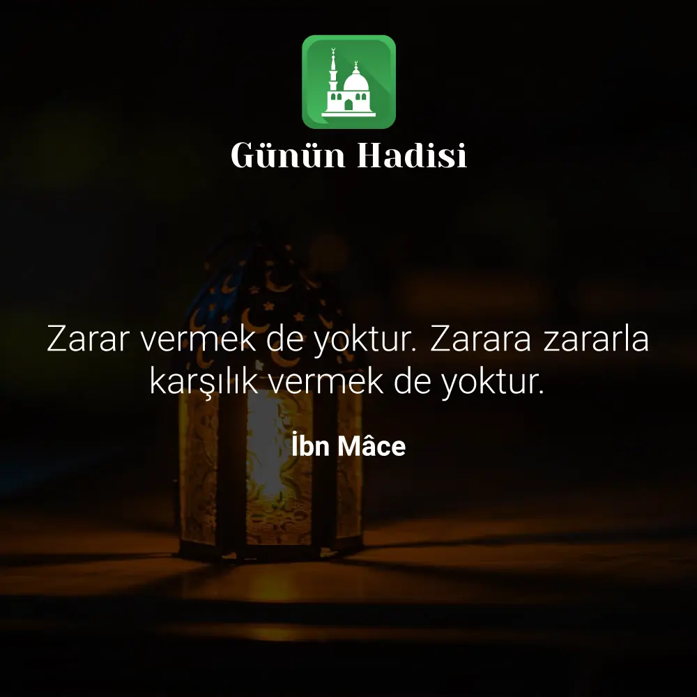 Günün Hadisi