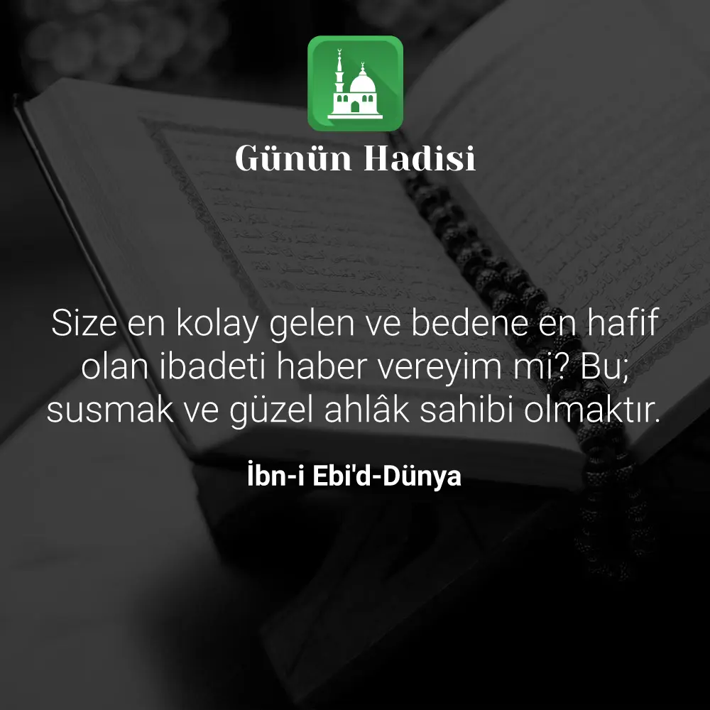 Günün Hadisi