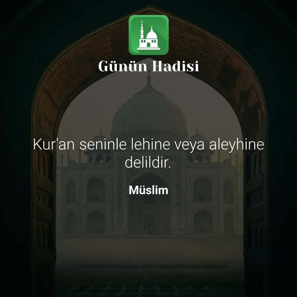 Günün Hadisi