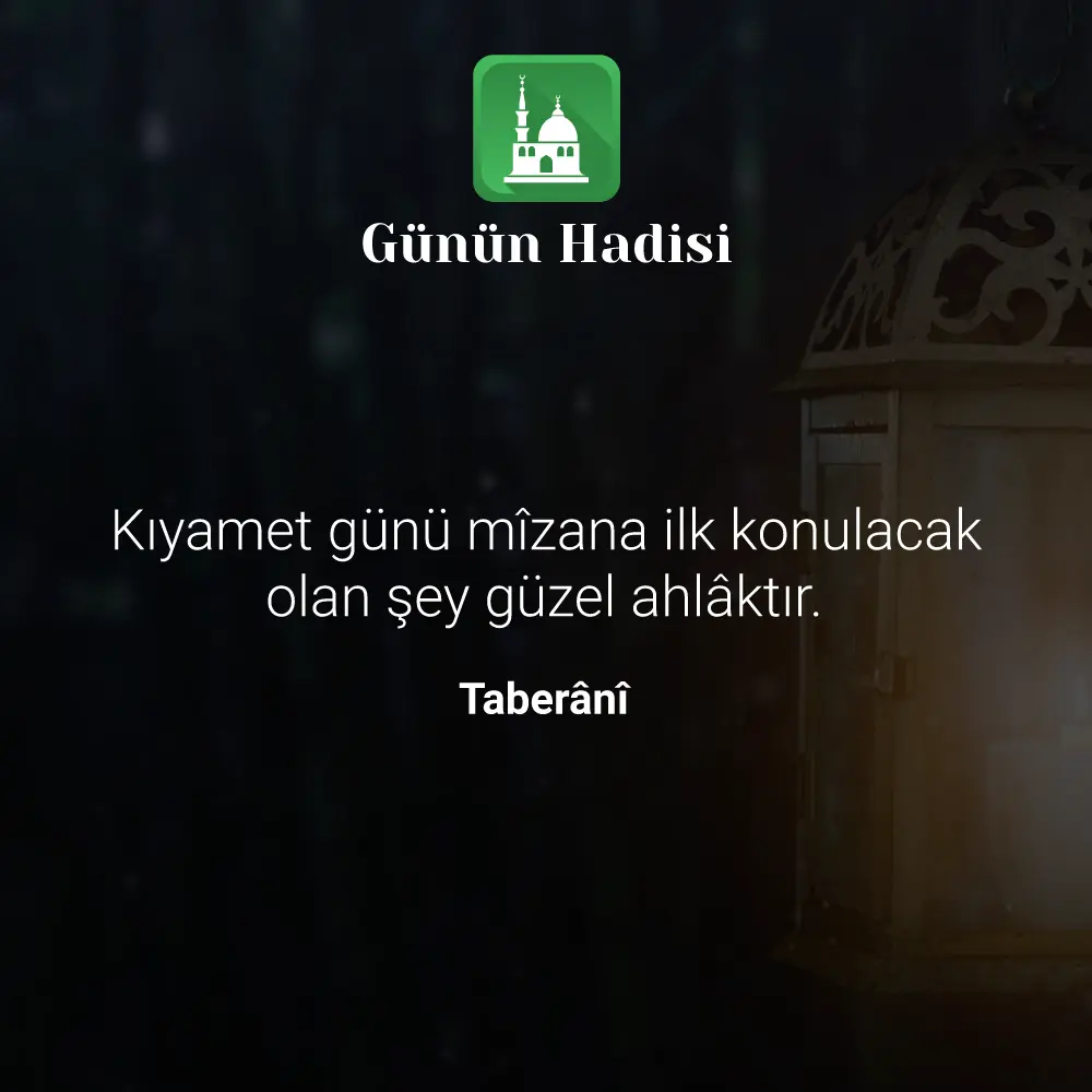 Günün Hadisi