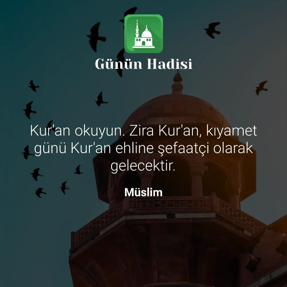Günün Hadisi