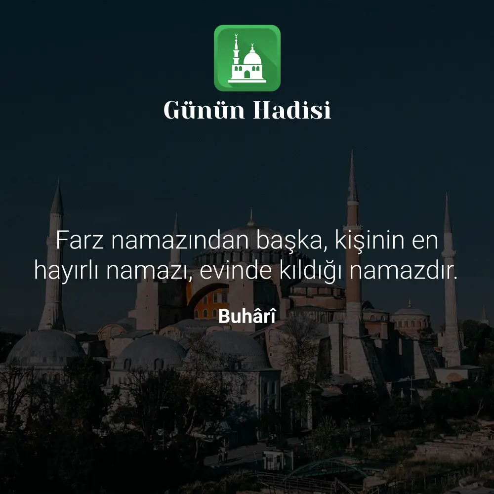 Günün Hadisi
