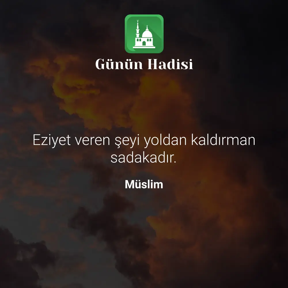 Günün Hadisi