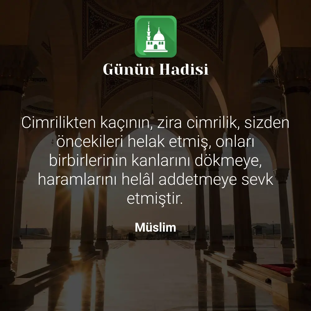 Günün Hadisi