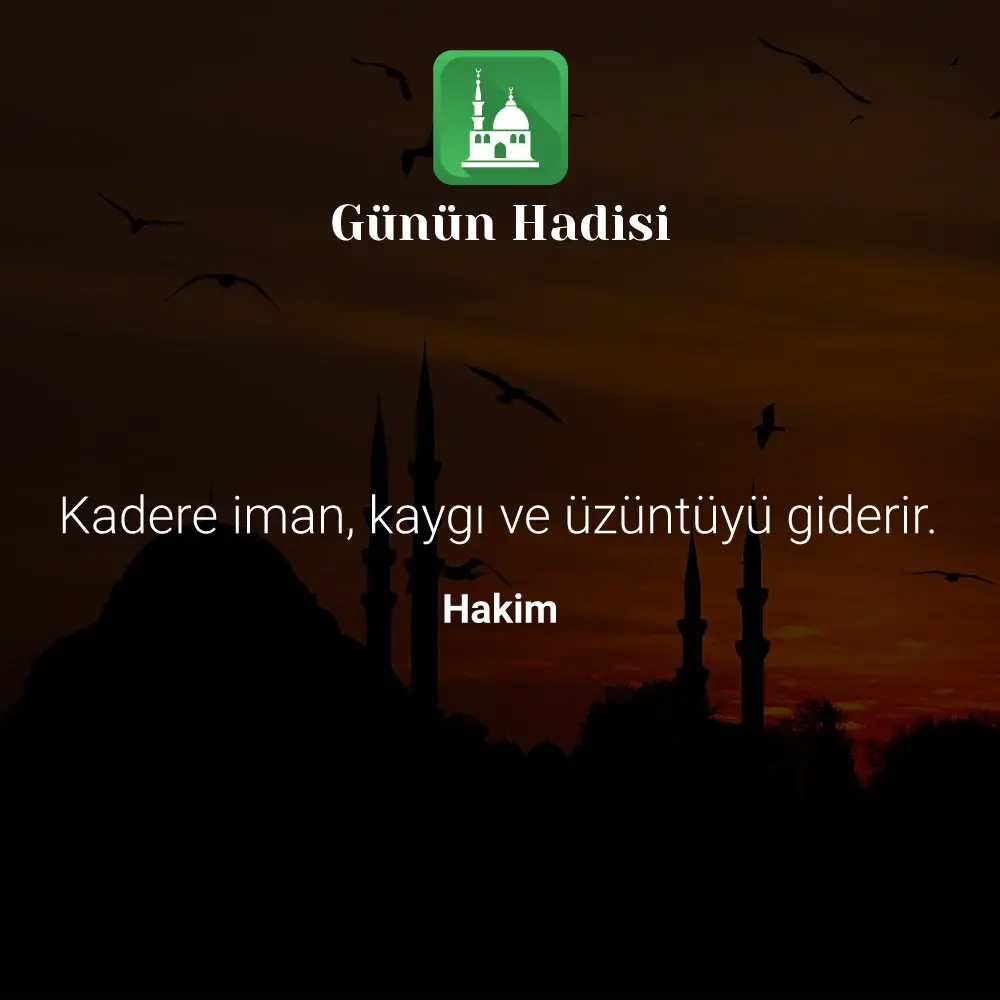 Günün Hadisi