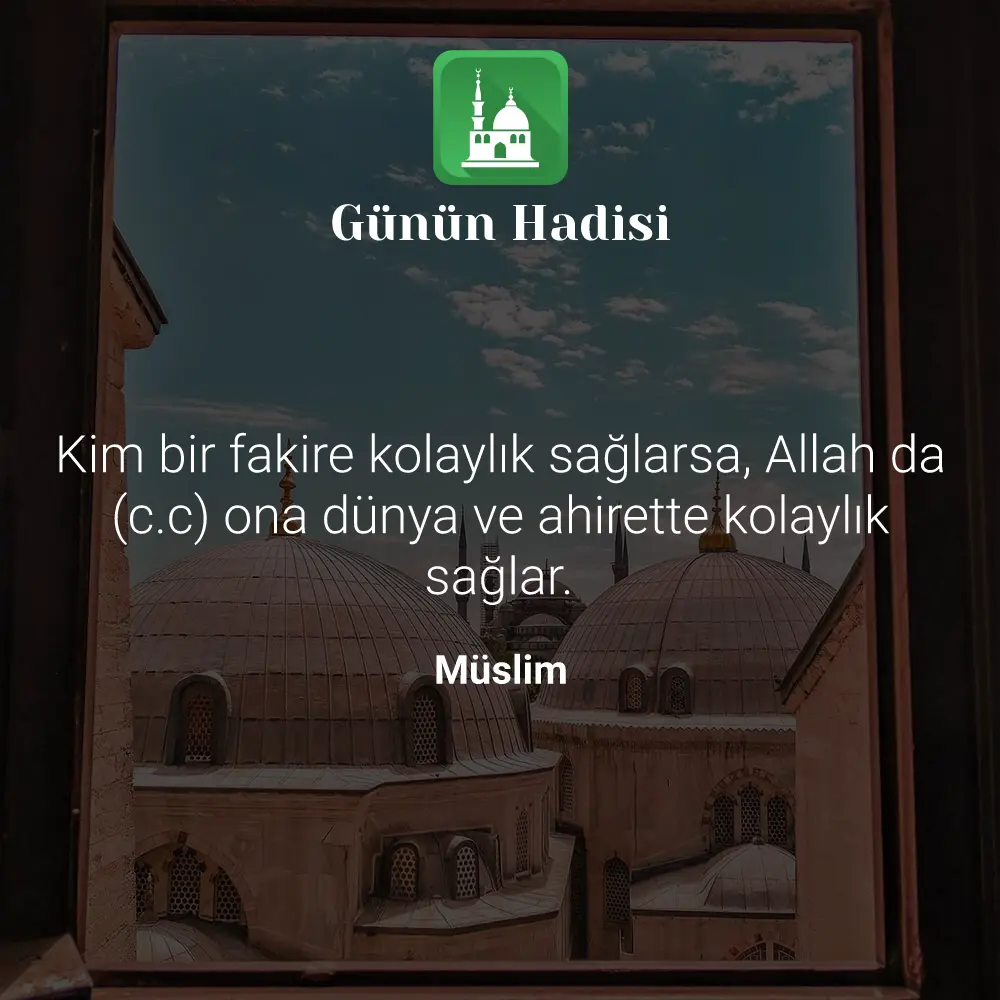 Günün Hadisi