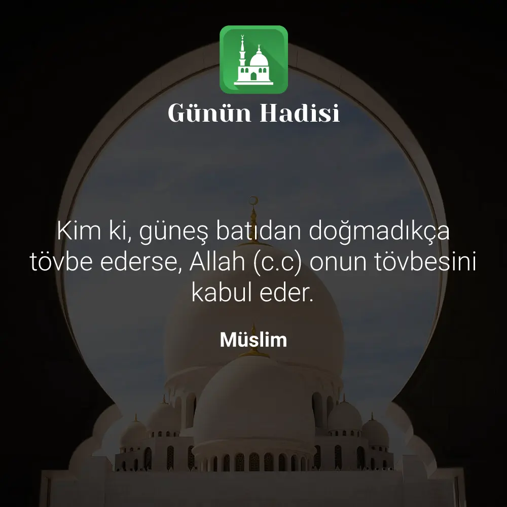 Günün Hadisi