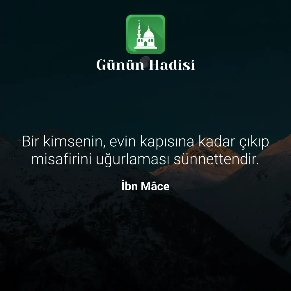 Günün Hadisi