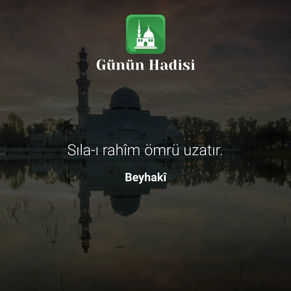 Günün Hadisi