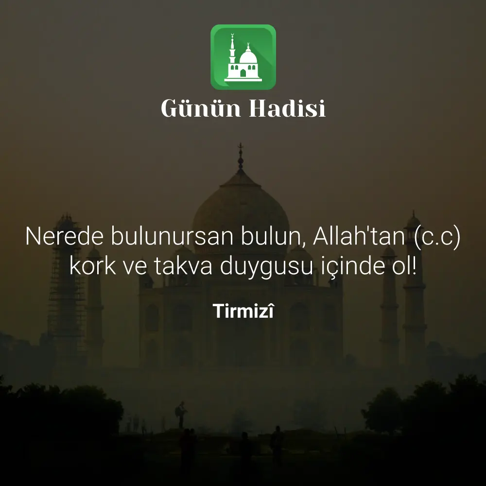 Günün Hadisi