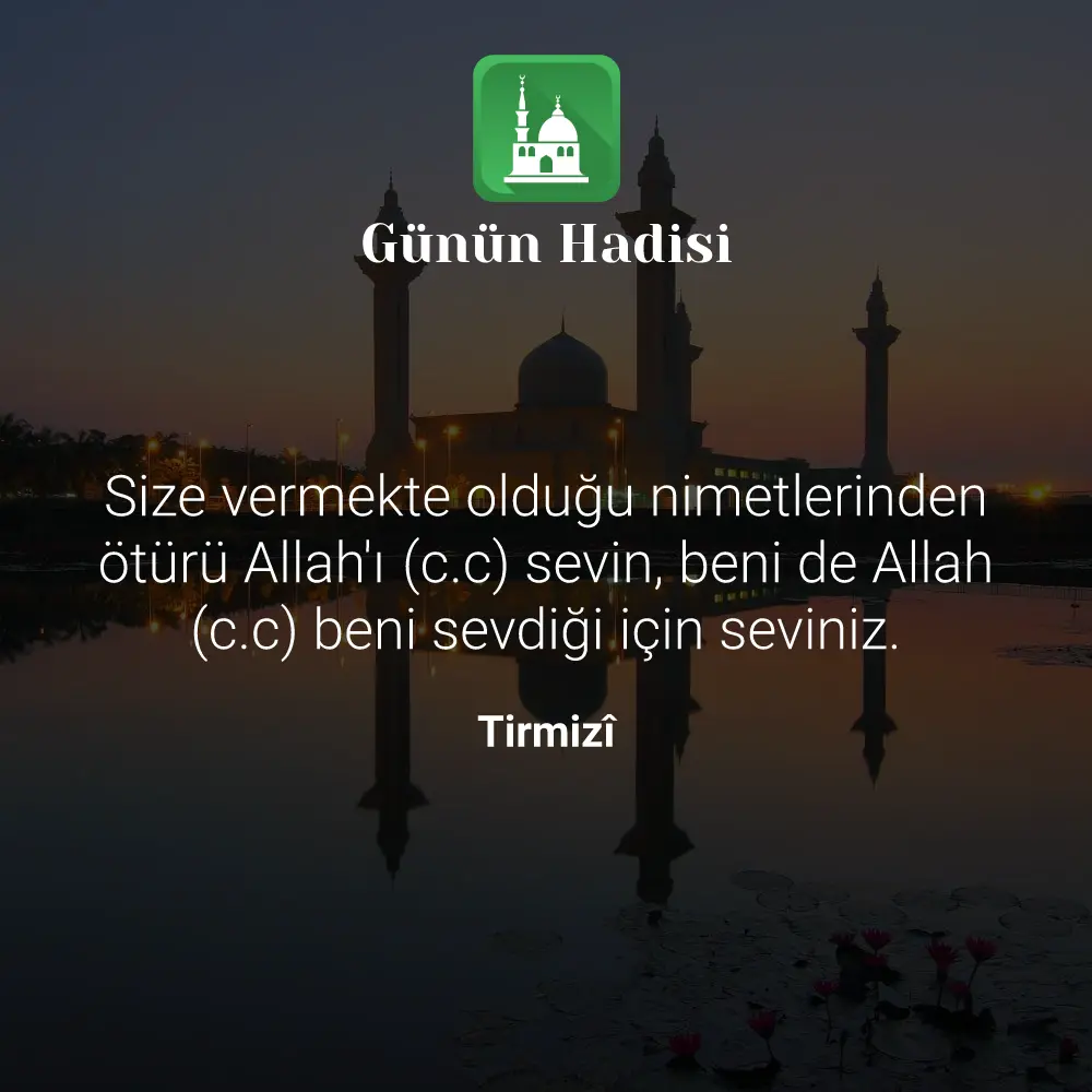 Günün Hadisi