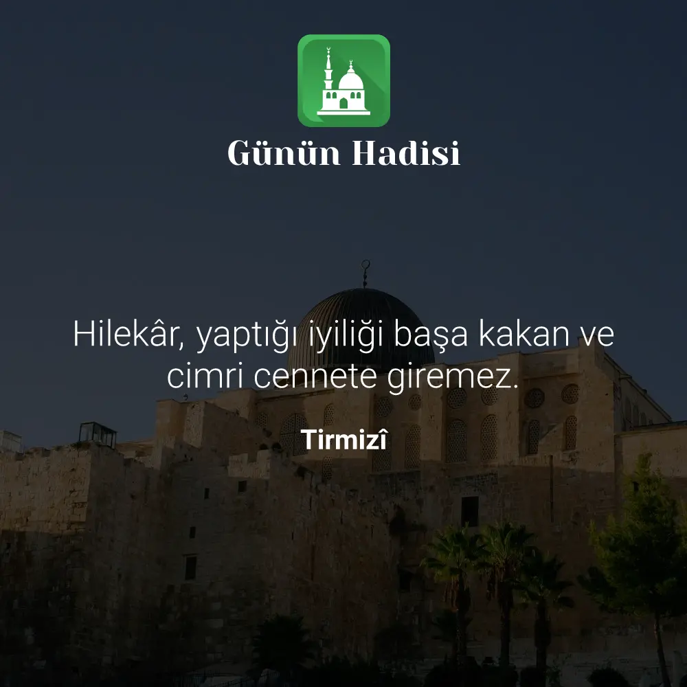 Günün Hadisi