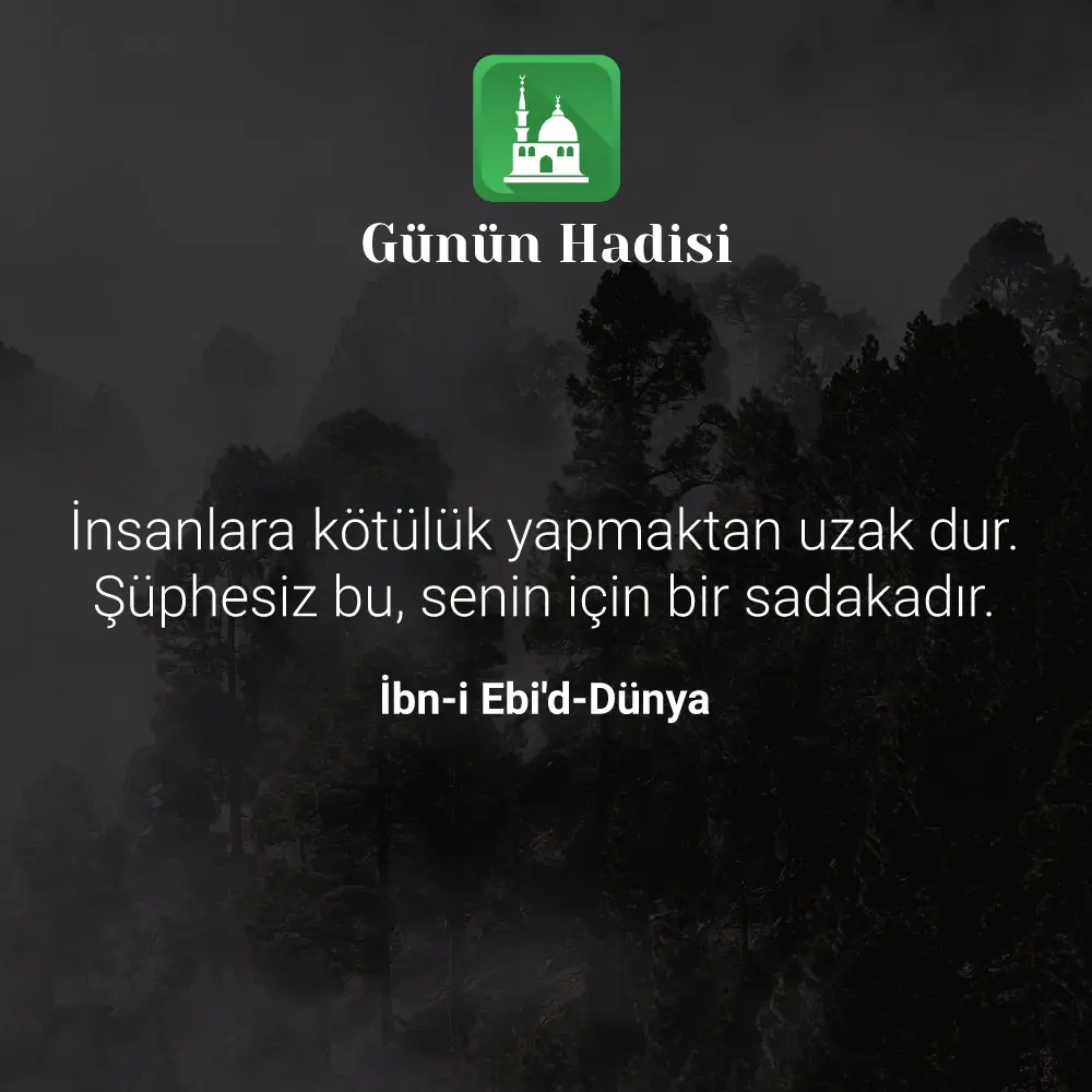 Günün Hadisi