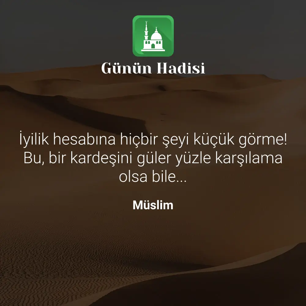 Günün Hadisi