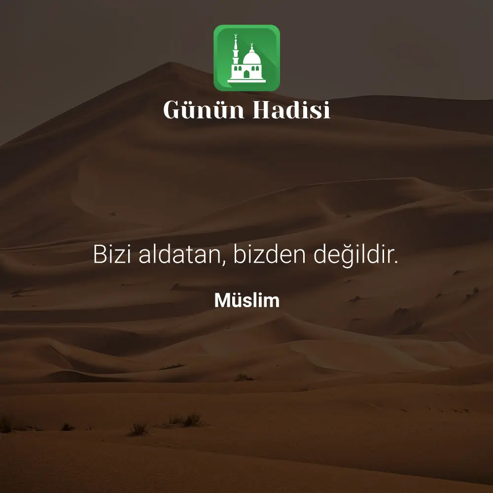 Günün Hadisi