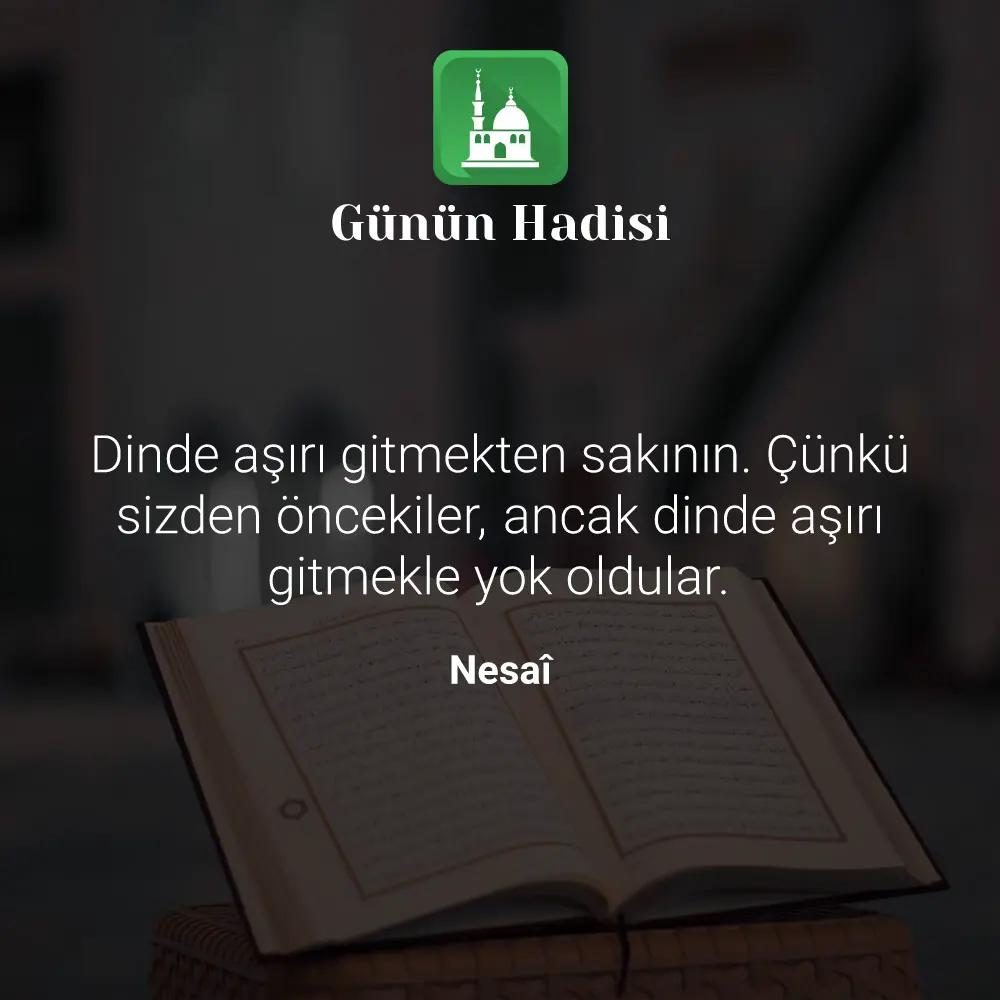 Günün Hadisi