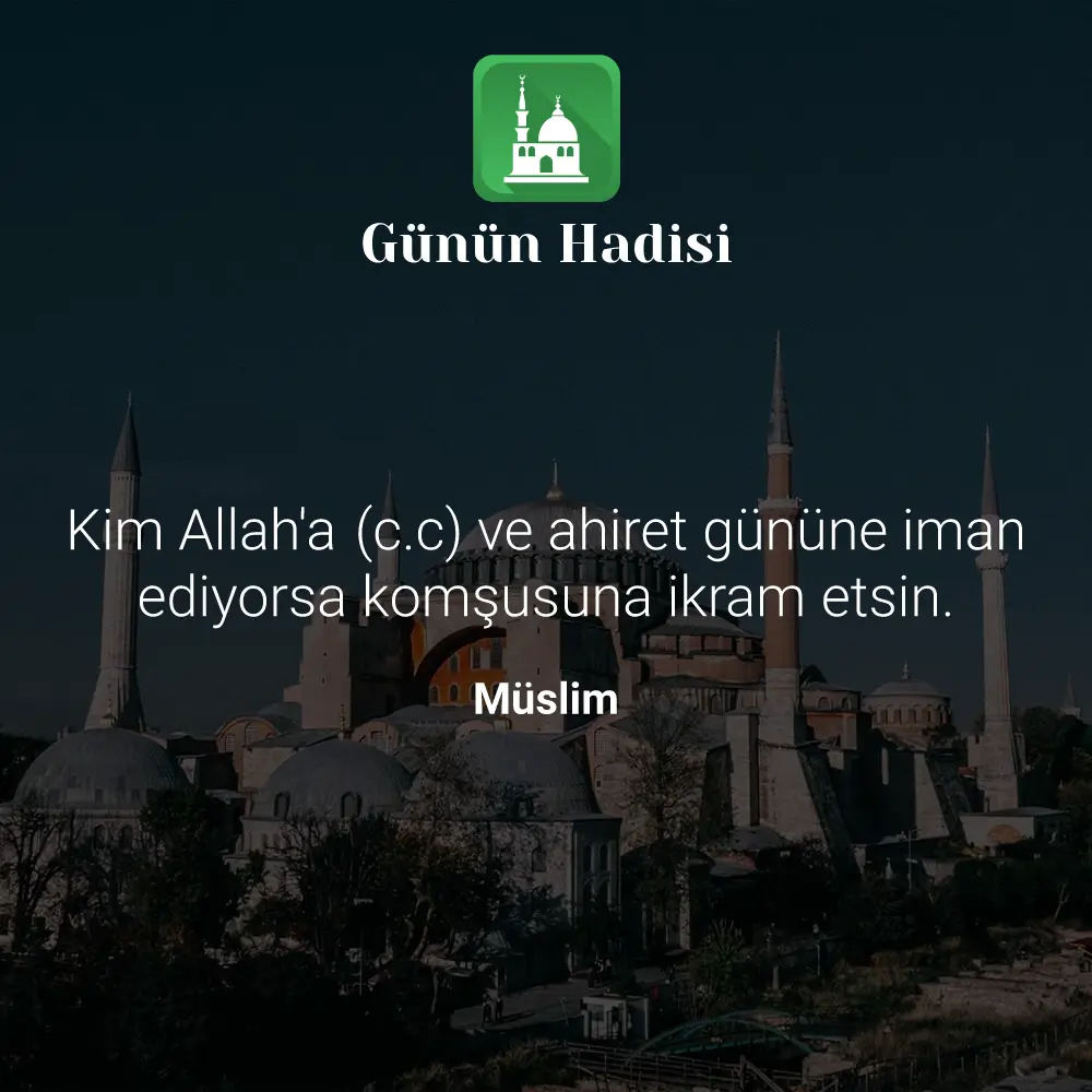 Günün Hadisi