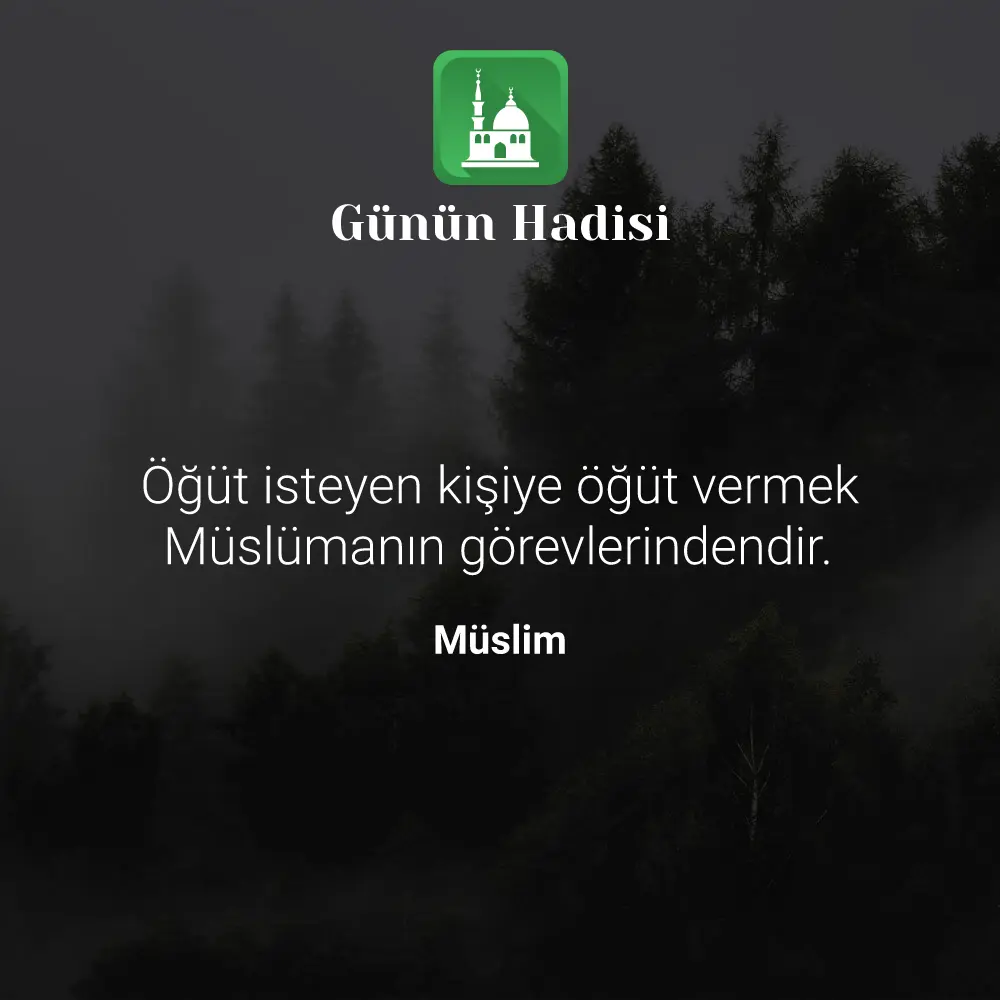 Günün Hadisi