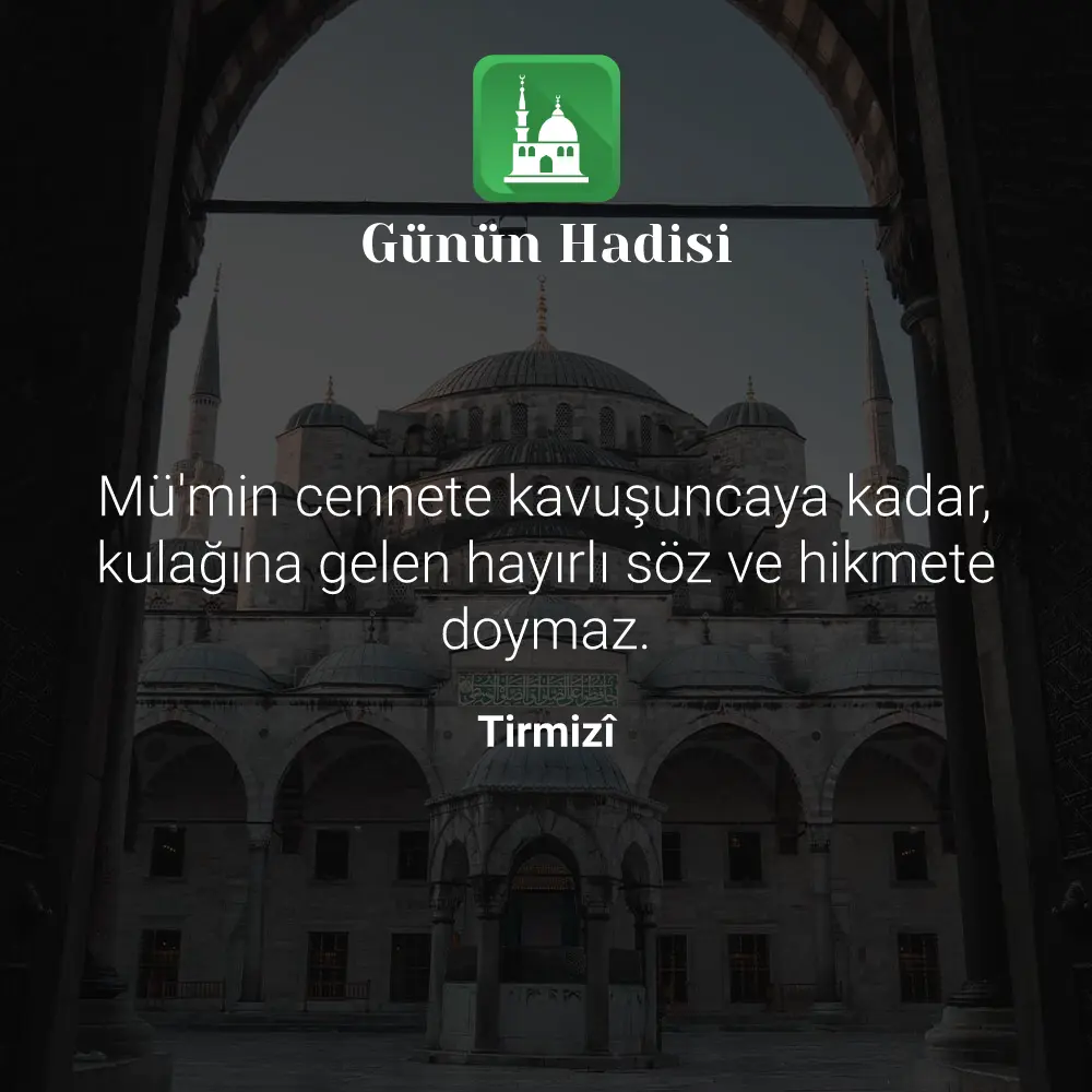 Günün Hadisi