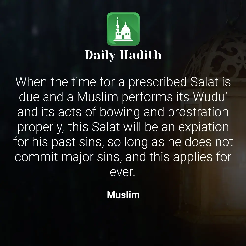 Daily Hadith