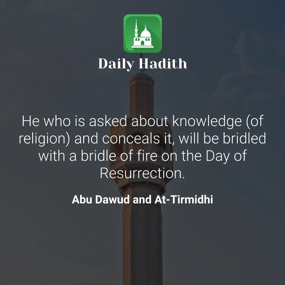 Daily Hadith