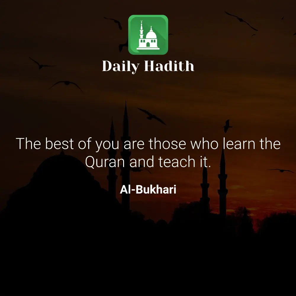 Daily Hadith