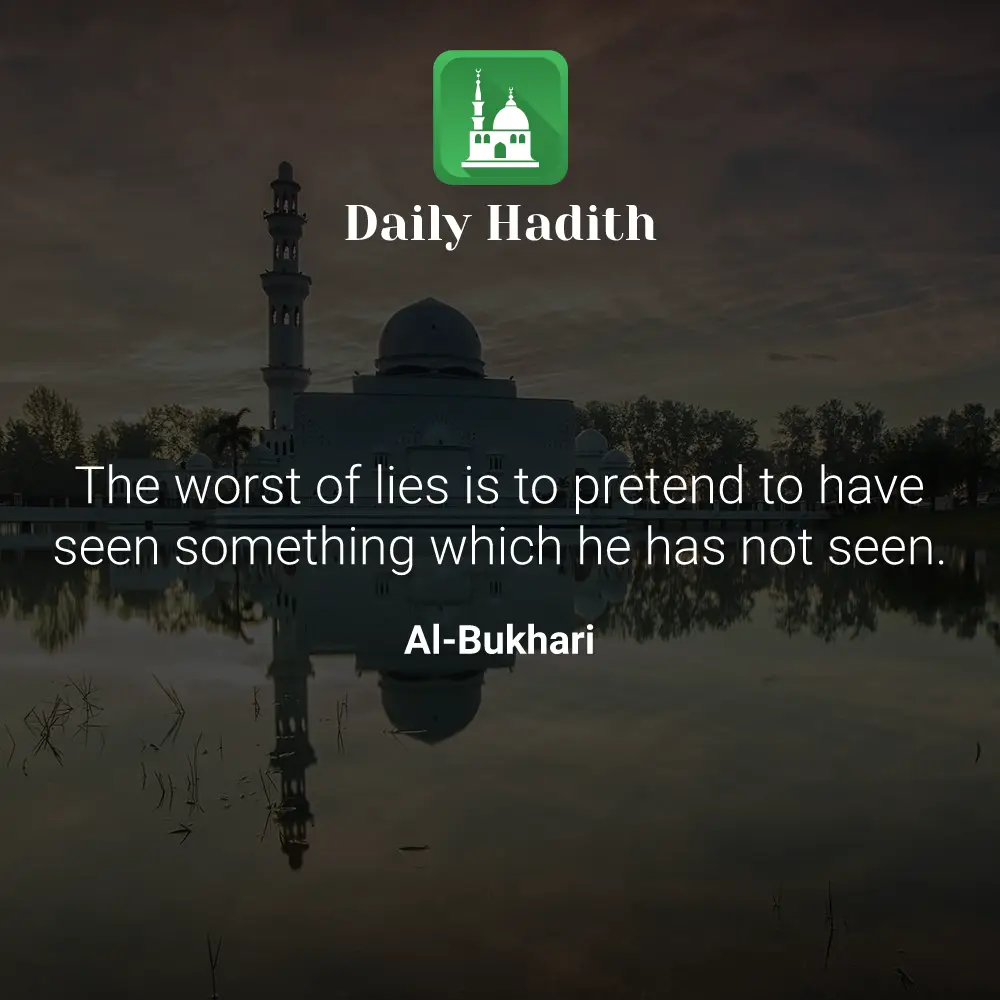 Daily Hadith