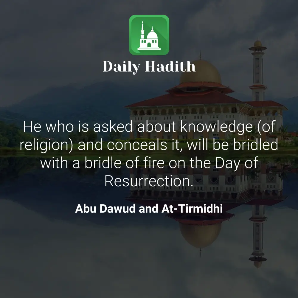 Daily Hadith