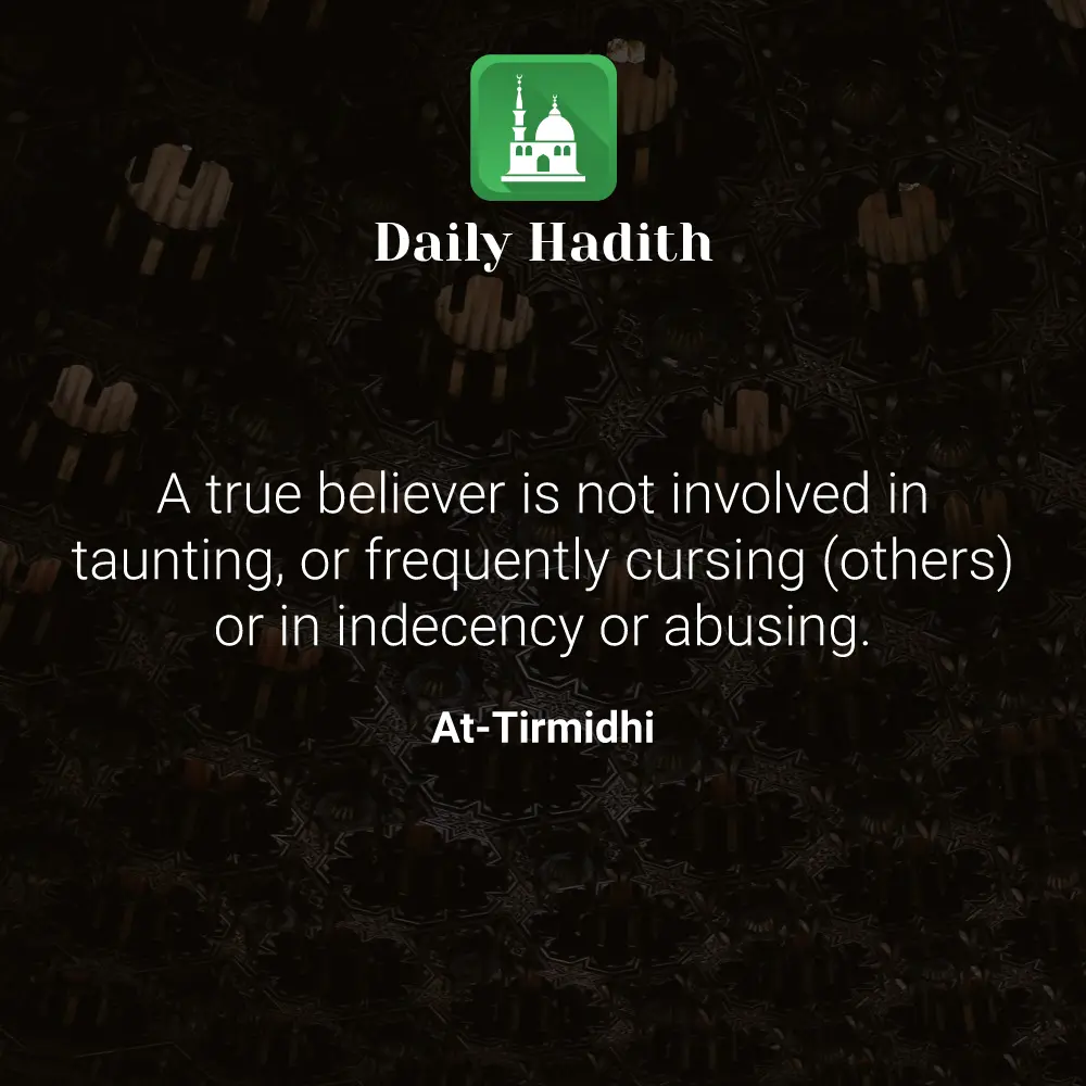 Daily Hadith