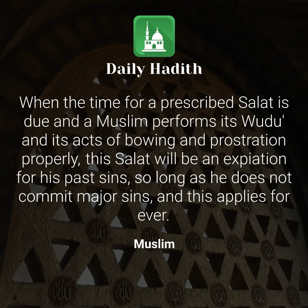 Daily Hadith