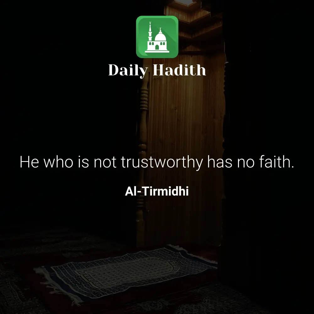Daily Hadith