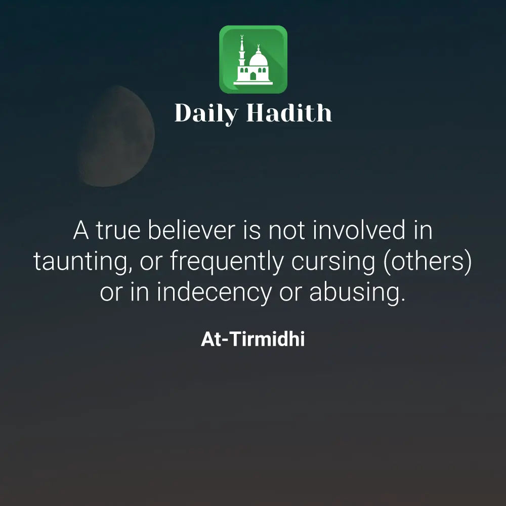 Daily Hadith