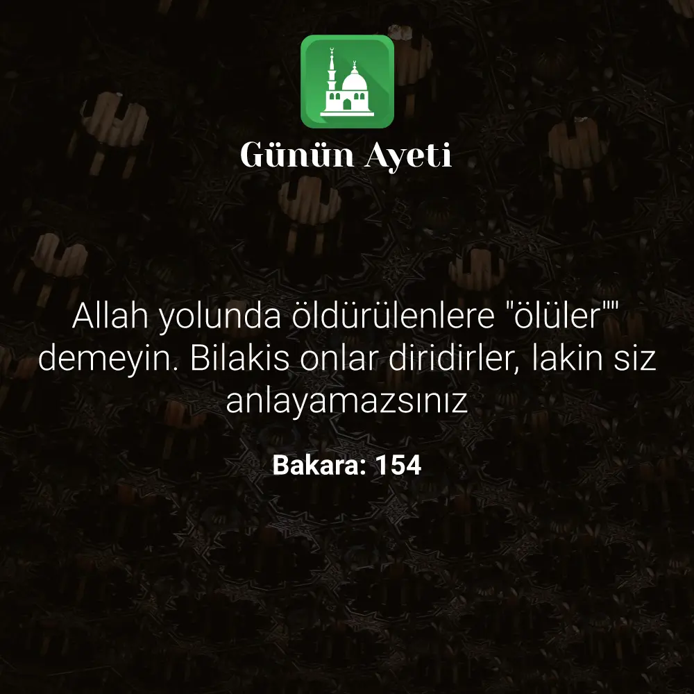 Günün Ayeti