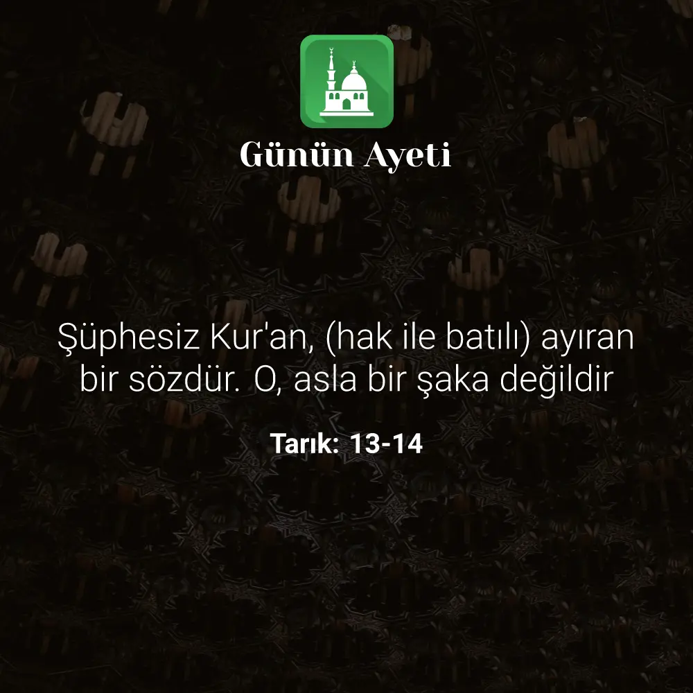 Günün Ayeti