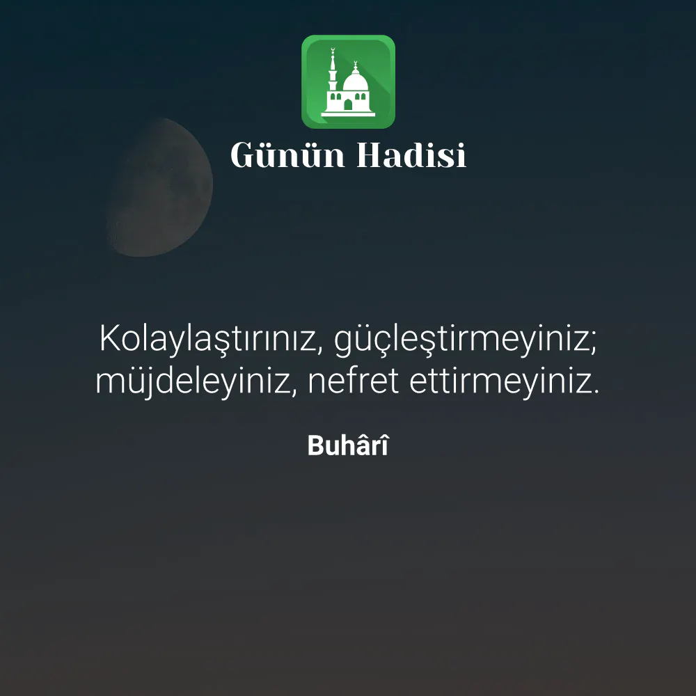 Günün Hadisi