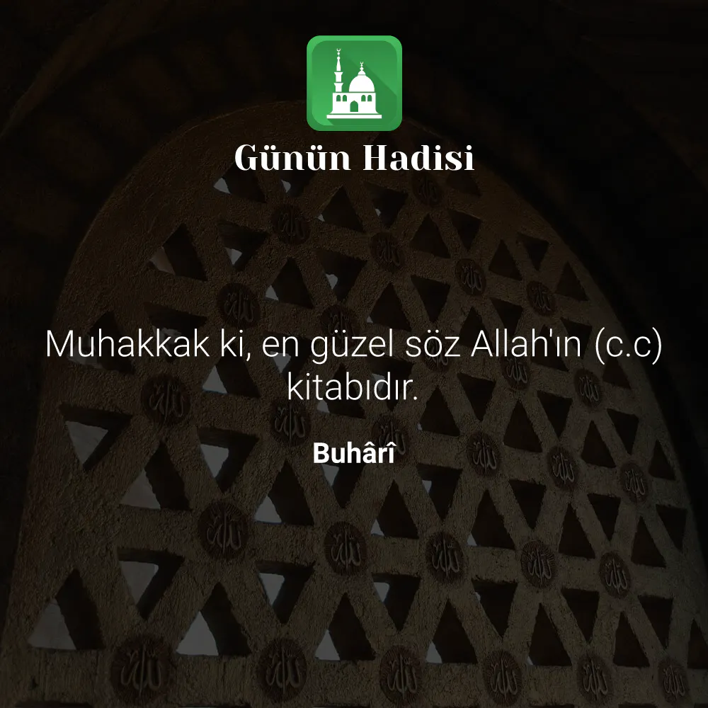 Günün Hadisi