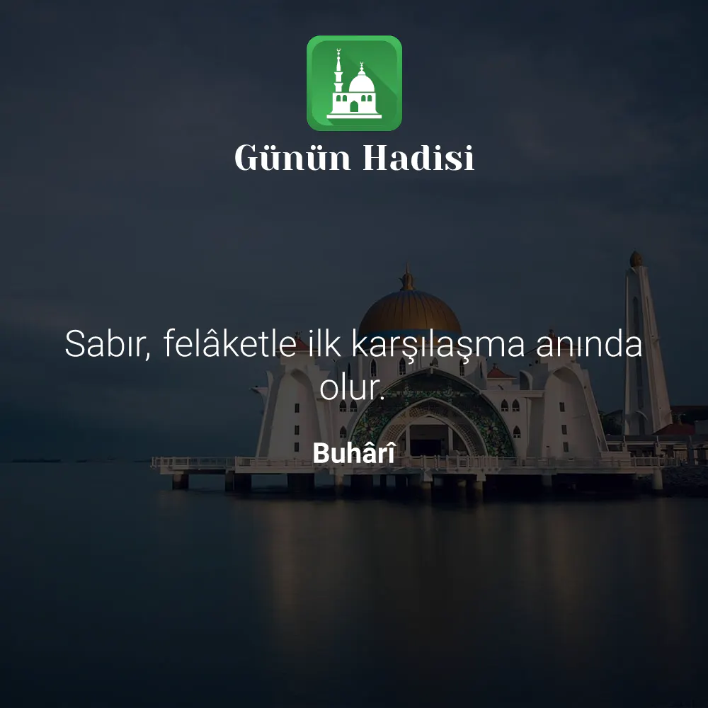 Günün Hadisi