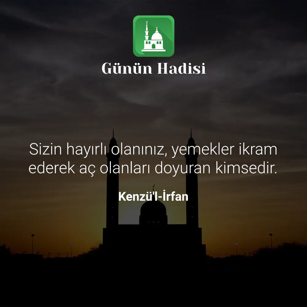 Günün Hadisi