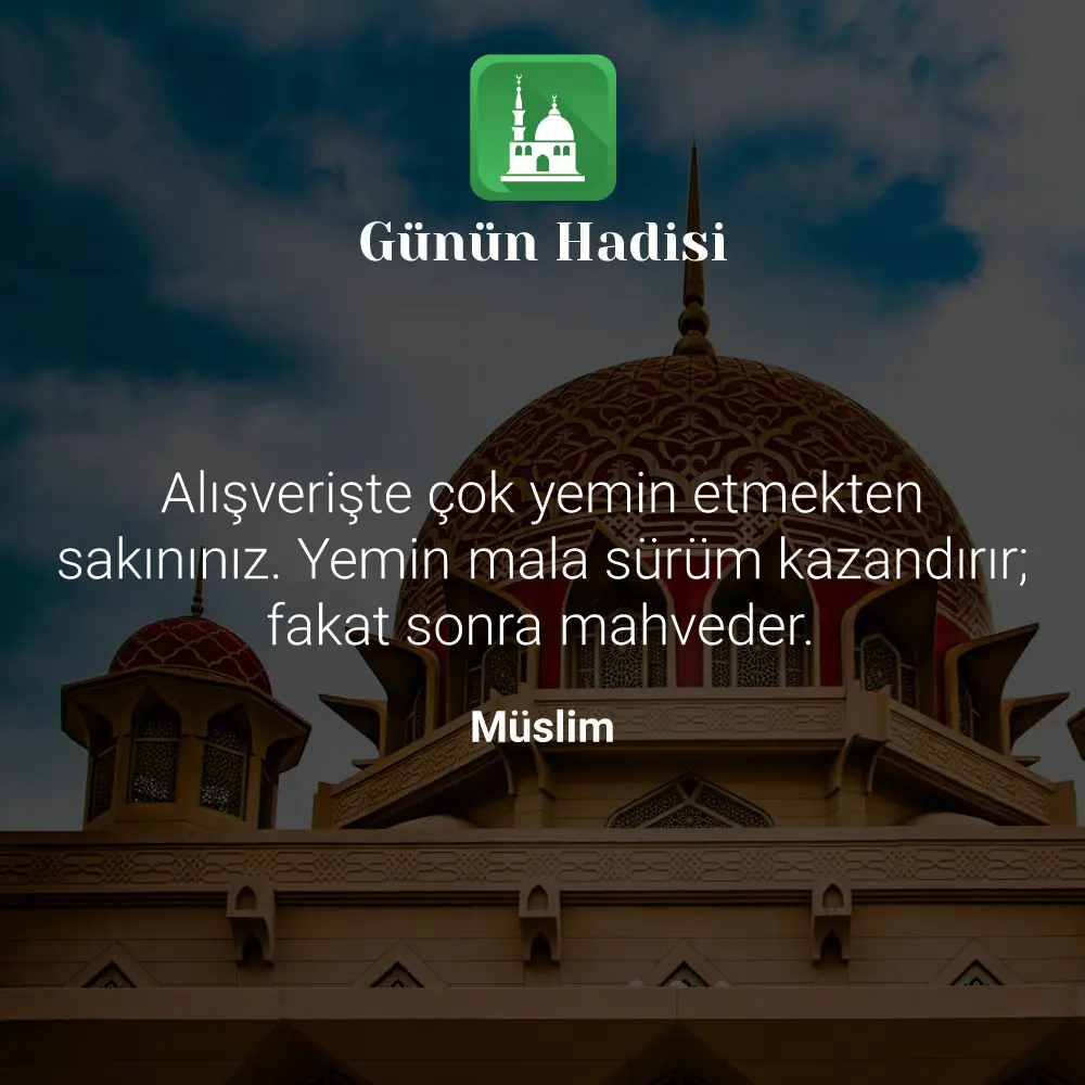 Günün Hadisi