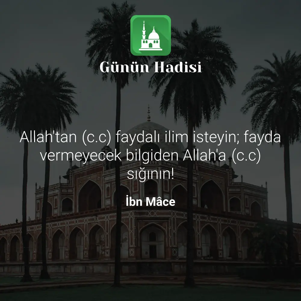 Günün Hadisi