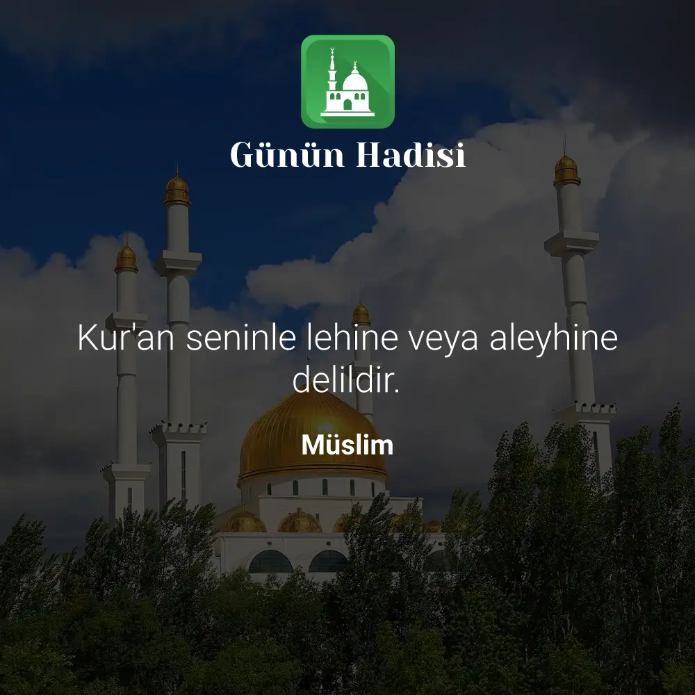 Günün Hadisi