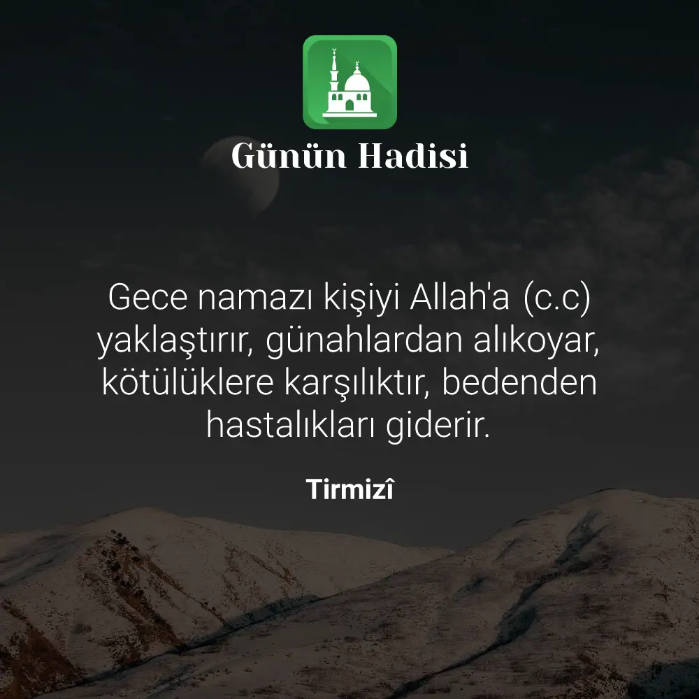 Günün Hadisi